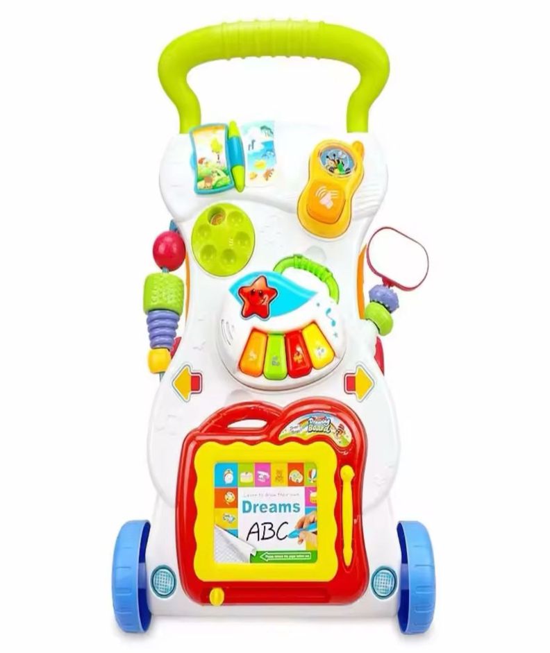 Correpasillo Andador para bebe 2 en 1 musical y didáctico-0