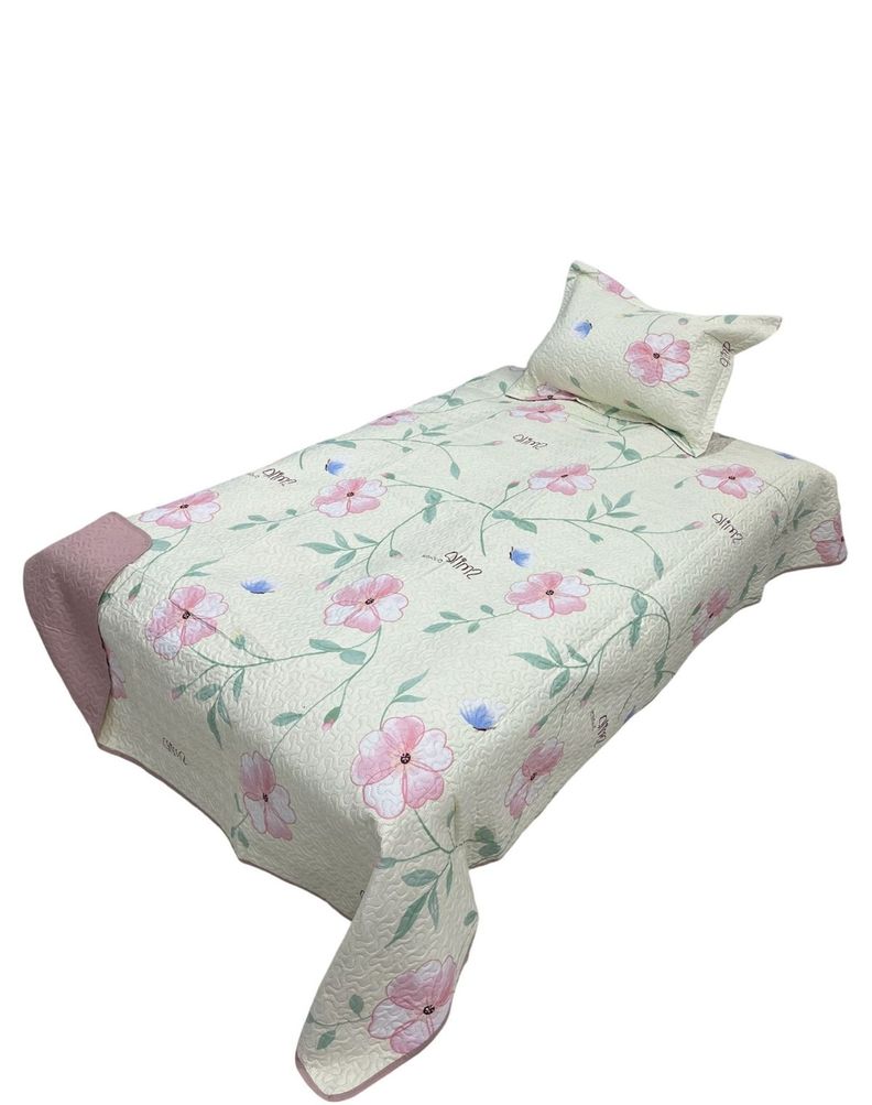 QUILT CUBRECAMA PRIMAVERA VERANO PLAZA Y MEDIA *006-0