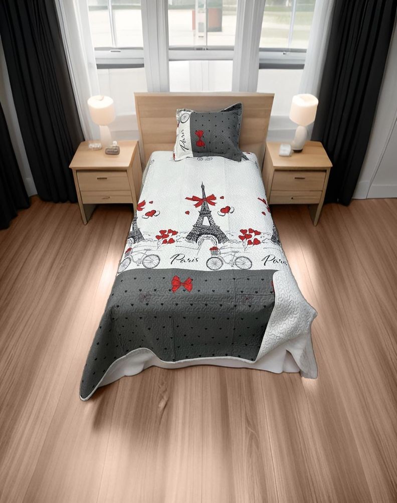 Cubrecama Quilt Ligero Primavera Verano de Niño Plaza y media NT14-2