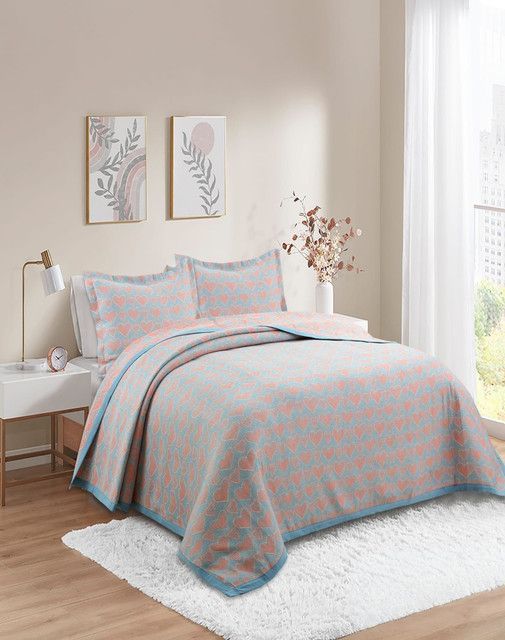 CUBRECAMA ALGODÓN QUILT EXTRA SUAVE Cod.1-2