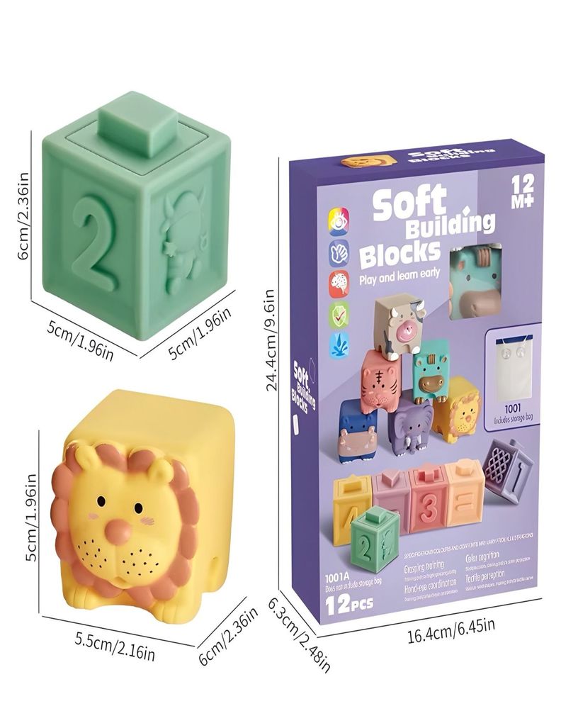 Juguete Didactico Bloque sensorial Educativo 28n2-4