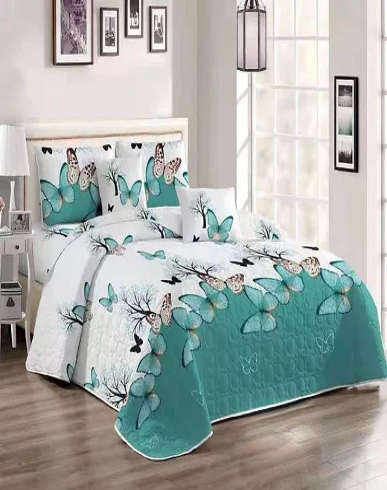 Cubrecama Quilt Verano King + 2 Fundas Almohada D1-2