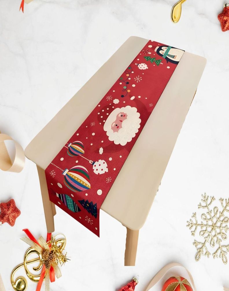 Camino de mesa diseño navidad 33x180cm 26n2-1