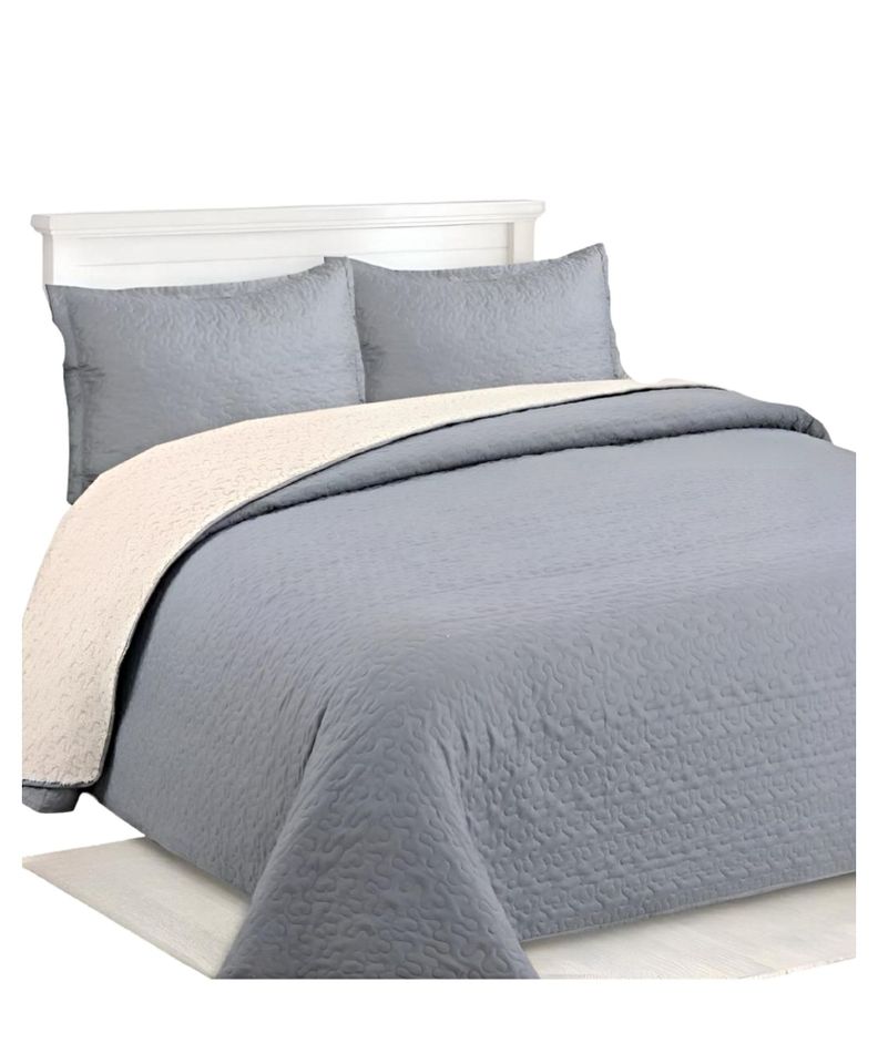 CUBRECAMA QUILT SHERPA OTOÑO INVIERNO 2 PLAZAS C17-0