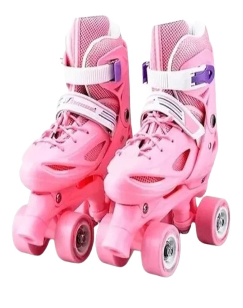 Patines 4 Ruedas Ajustables para Niña Talla M35-38-0