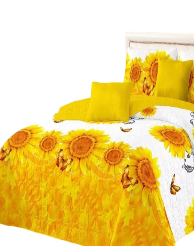 Cubrecama Quilt Diseño 2 Plazas - Primavera Verano A3-1