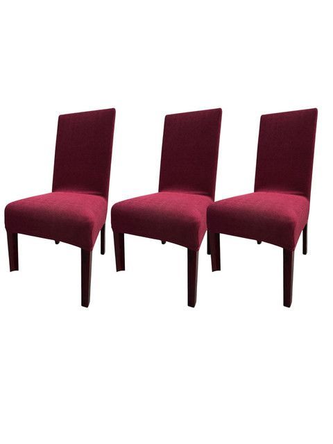PACK DE 6 FUNDAS CUBRE SILLAS DE COMEDOR  BURDEO-2