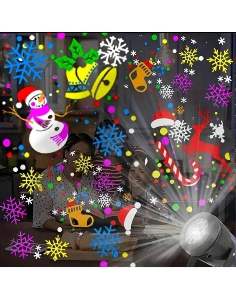 Proyector Navideño de Luces Mágicas-4