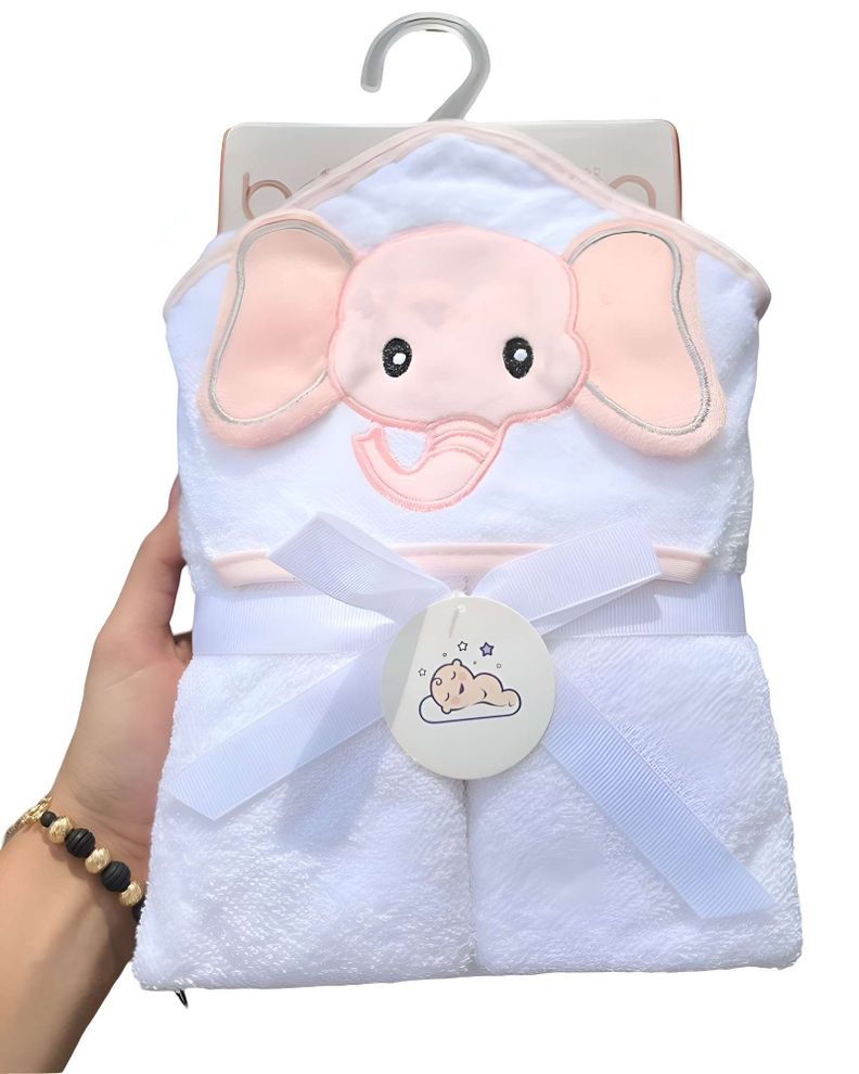 Toallas de baño con capucha para bebé niña 1-3