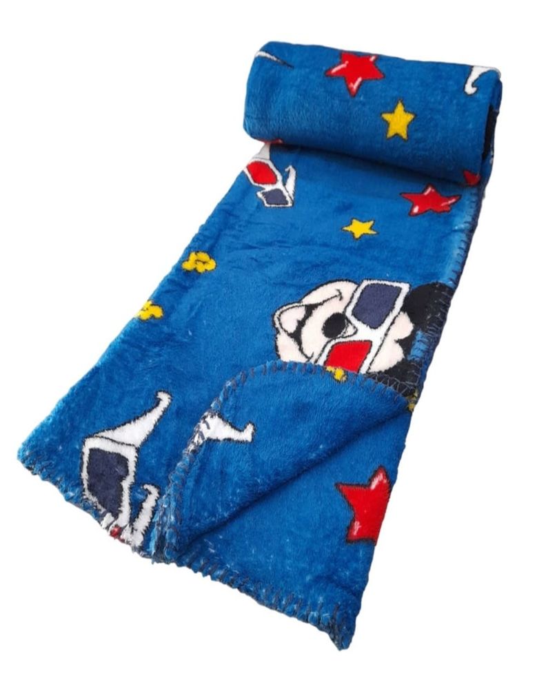 Pack Manta Infantil + Cojín Niño Diseño Animado 19o1-1