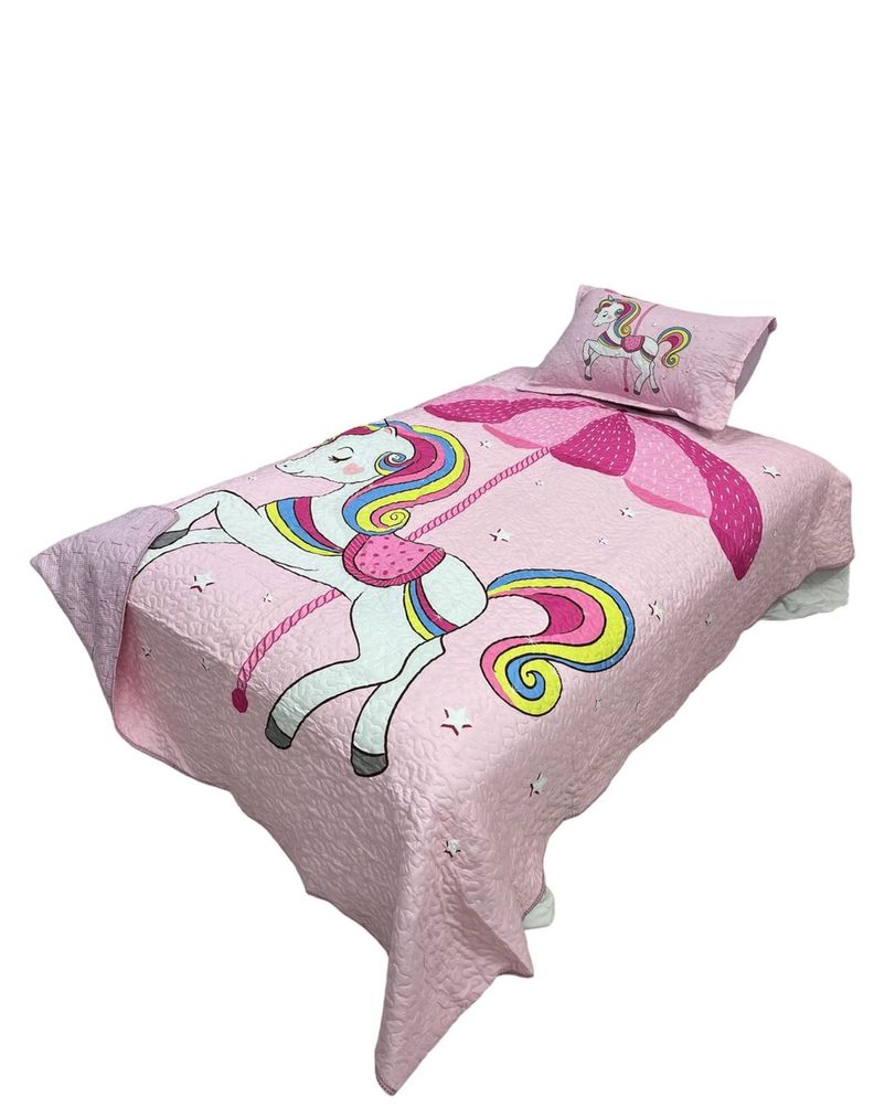 Cubrecama Quilt Ligero Primavera Verano de Niño Plaza y media NT16-0