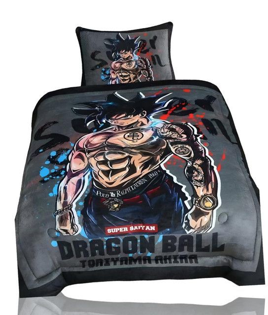 CUBRECAMA DE INVIERNO CON CHIPORRO NIÑO DRAGOON BALL-1