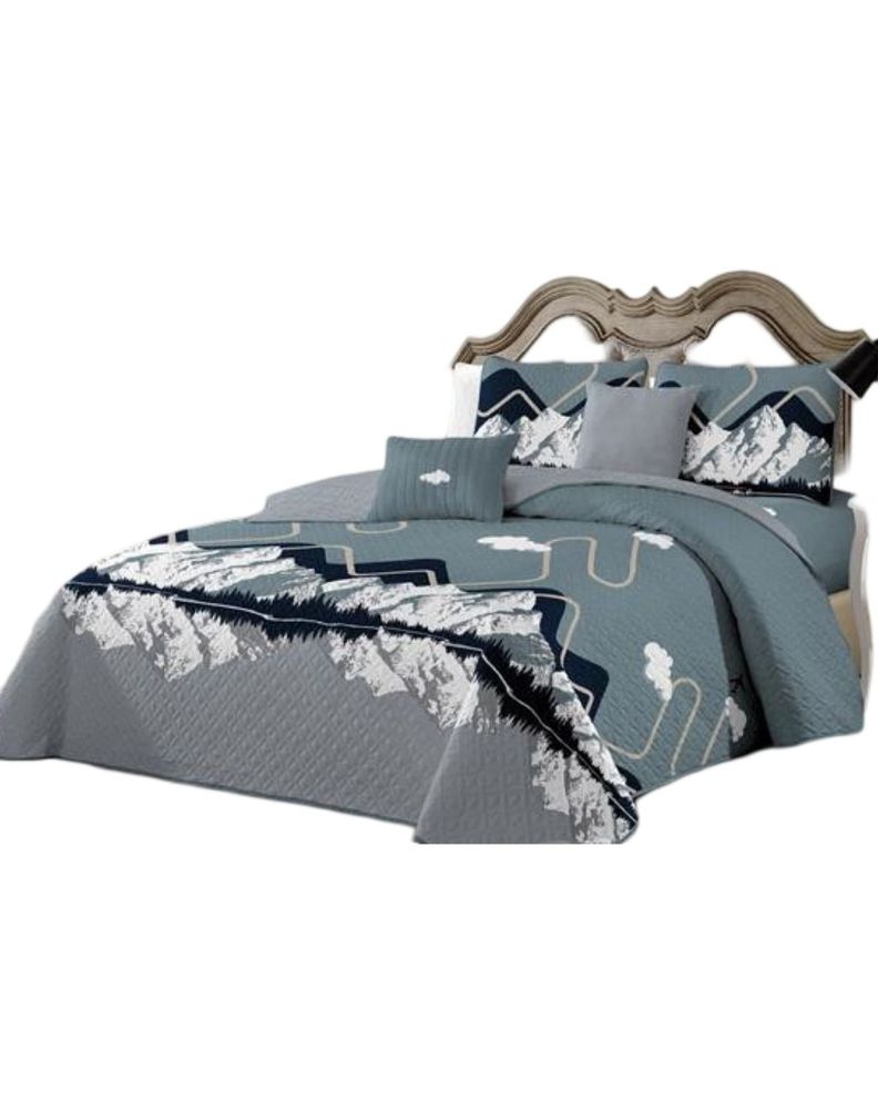 Cubrecama Quilt Plaza y Media Verano Fresco 11n14-1