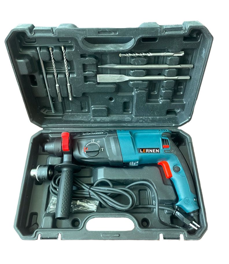 Kit Rotomartillo 800 W + Maletín Portátil + Accesorios-3