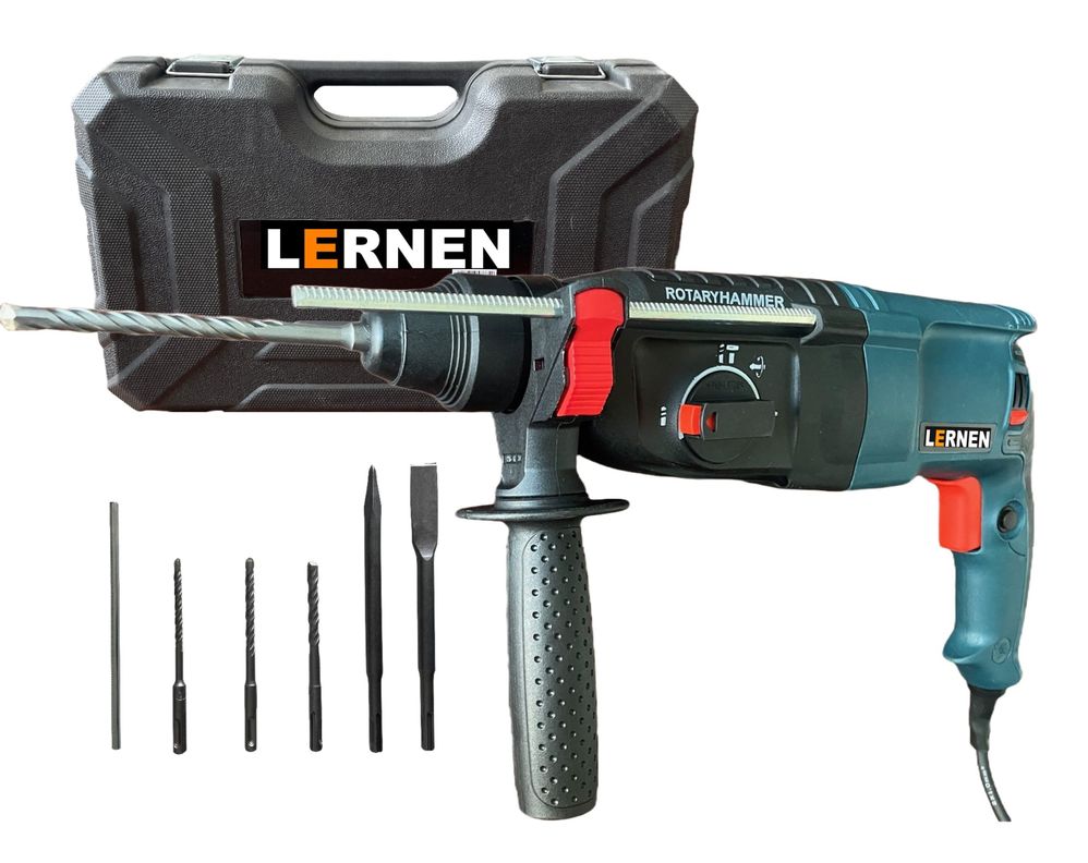 Kit Rotomartillo 800 W + Maletín Portátil + Accesorios-1