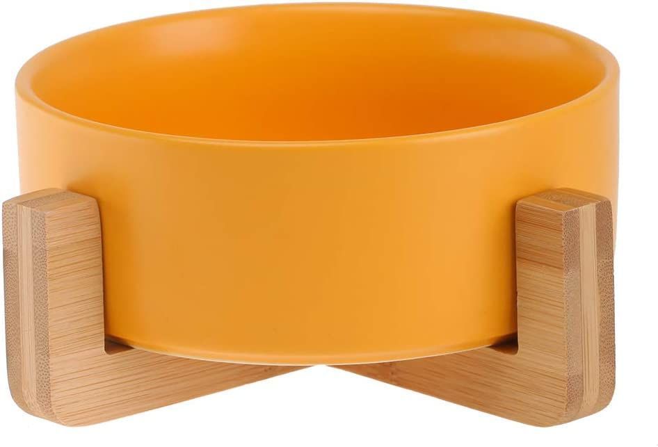 Plato Comedero De Ceramica Para Mascotas - Perros Y Gatos-0
