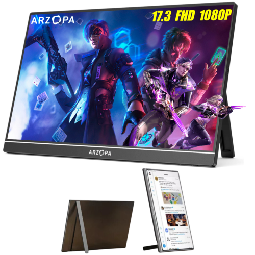 Monitor Portátil Arzopa A1M – 17.3”-5