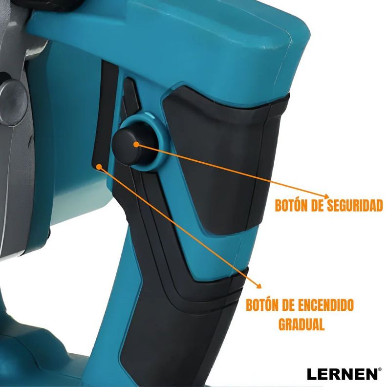 Motosierra Podadora Inalámbrica 12'' + 2 Baterías y Maletín-2