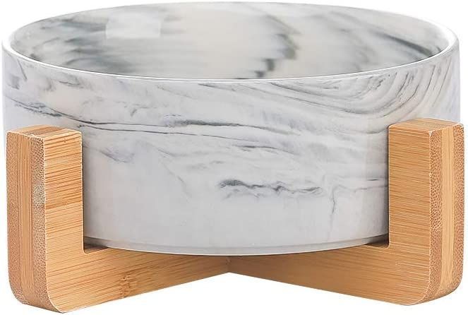 Plato Comedero De Ceramica Para Mascotas Xl - Perros Y Gatos-0