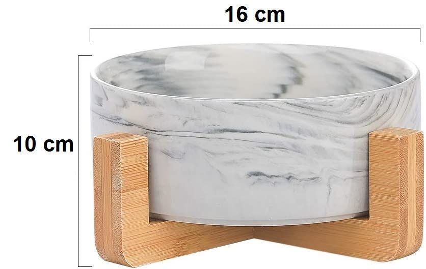 Plato Comedero De Ceramica Para Mascotas Xl - Perros Y Gatos-2