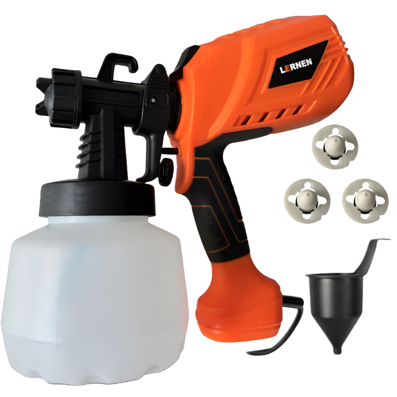 Pistola Para Pintar Eléctrica Con Compresor 550w.-0