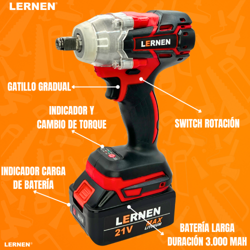 Pack Brushless Taladro y Llave Impacto + Bolso + Accesorios-3