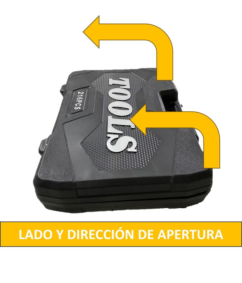 Juego De Dados Lernen 216 Piezas Kit De Herramientas-1
