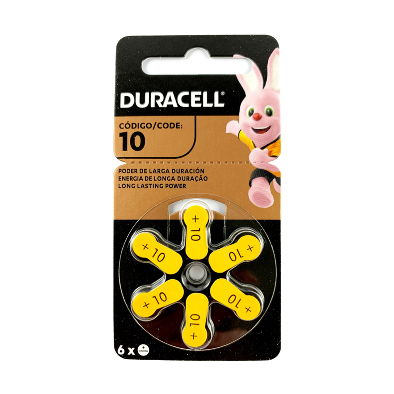 Pack 60 Pilas Audífonos Duracell Activair 10 – Auditivas -1