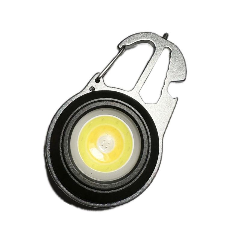 Linterna Led Cob Recargable Tipo C Con Extras - Full-0