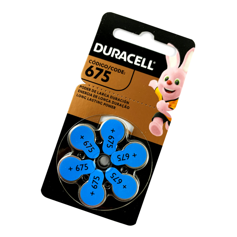 Pilas Auditivas Duracell Activair 675 Auditivas 1,45V-1