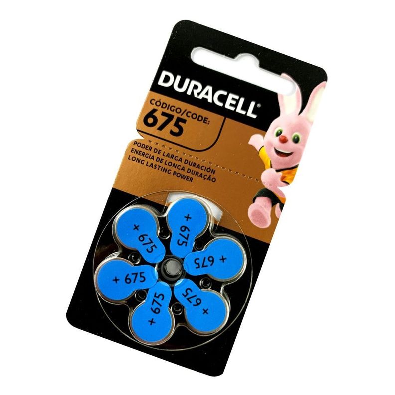Pack 30 Pilas Duracell 675 auditiva 1,45V -1