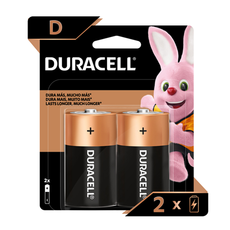 Caja 12 pilas D grandes Duracell – Calefont -0