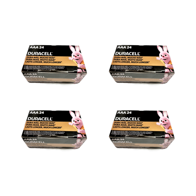 Pila AAA Duracell pack 96 pilas alcalinas – triple A-0