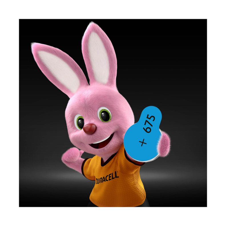 Pack 12  Pilas Duracell 675 auditiva 1,45V -2