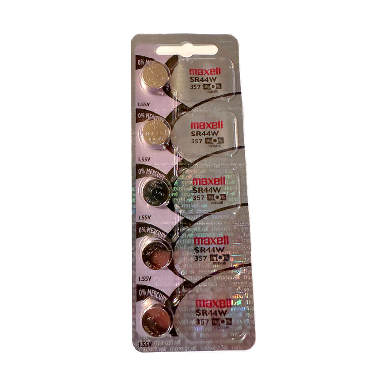 Pack 5 Pilas Maxell SR44 W 1.55V-0