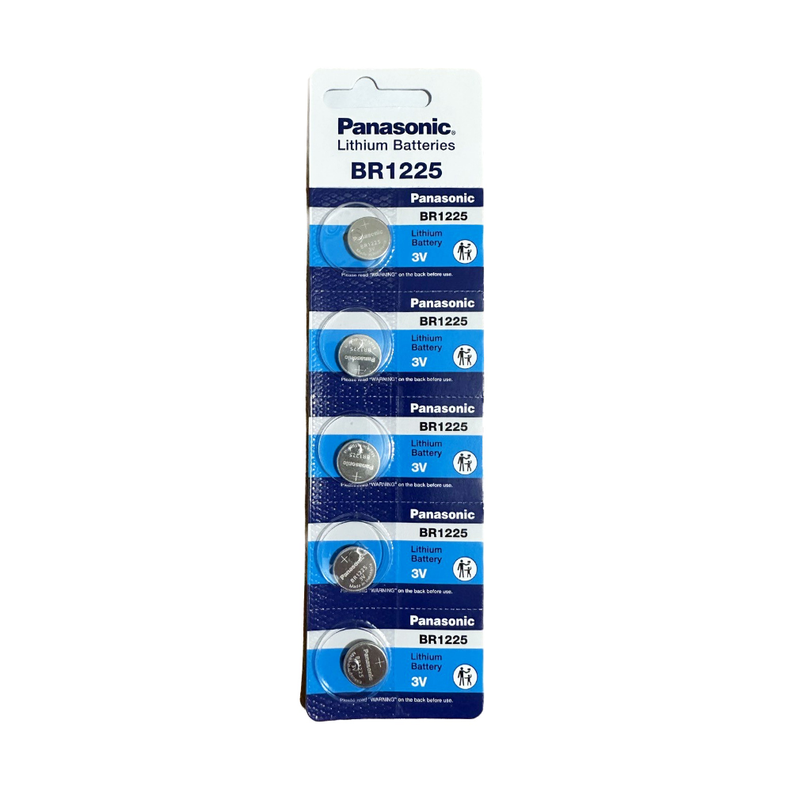 Pack 5 Pilas Br1225 Panasonic -0