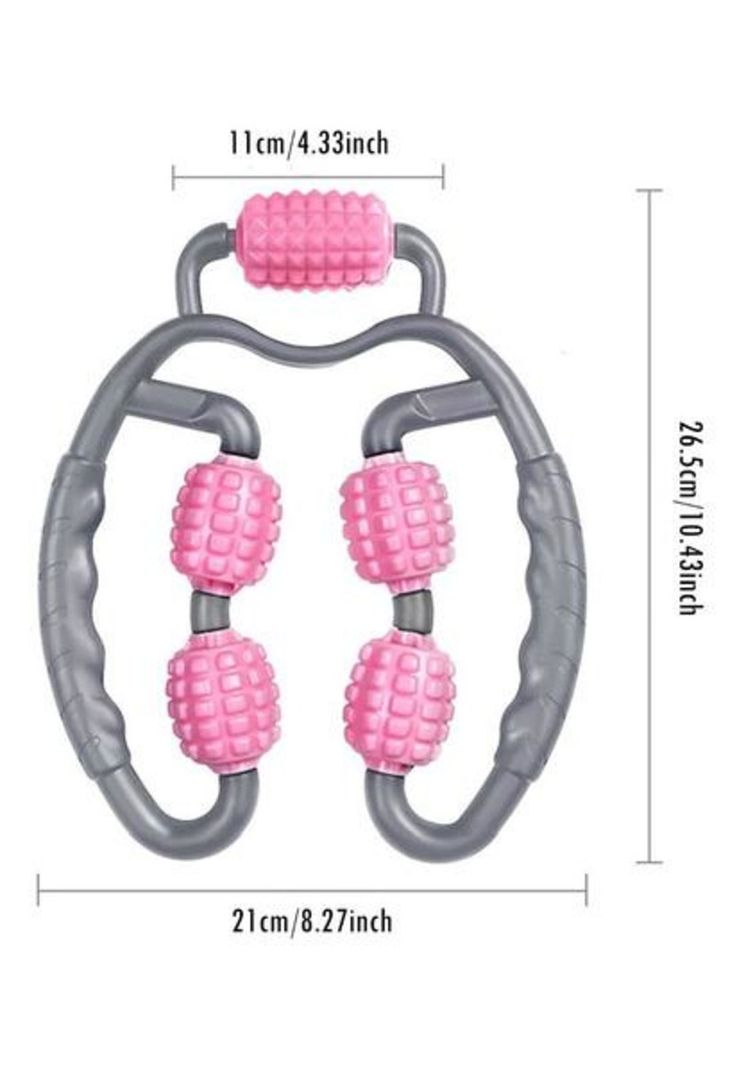 Masajeador Corporal 360° para Piernas y Brazos con Rodillos-1