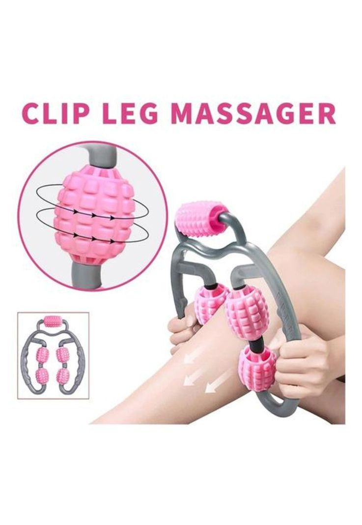 Masajeador Corporal 360° para Piernas y Brazos con Rodillos-2