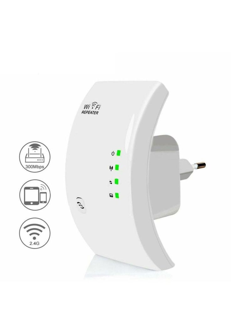 Repetidor Amplificador De Señal Wifi Inalambrico 300 Mbps-0