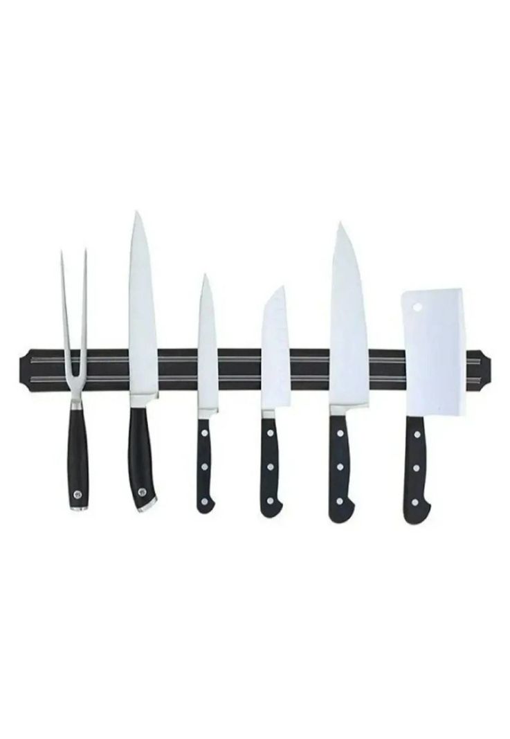 Barra Imantada Porta Cuchillos De Cocina 38 Cm-0
