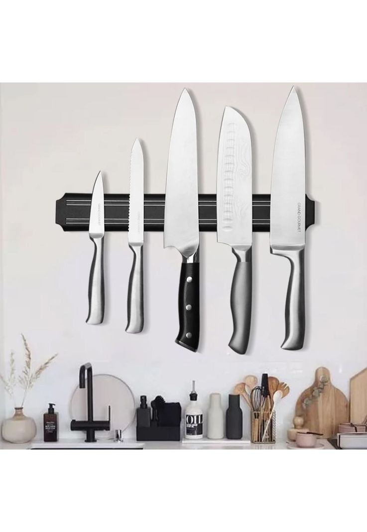 Barra Imantada Porta Cuchillos De Cocina 38 Cm-1