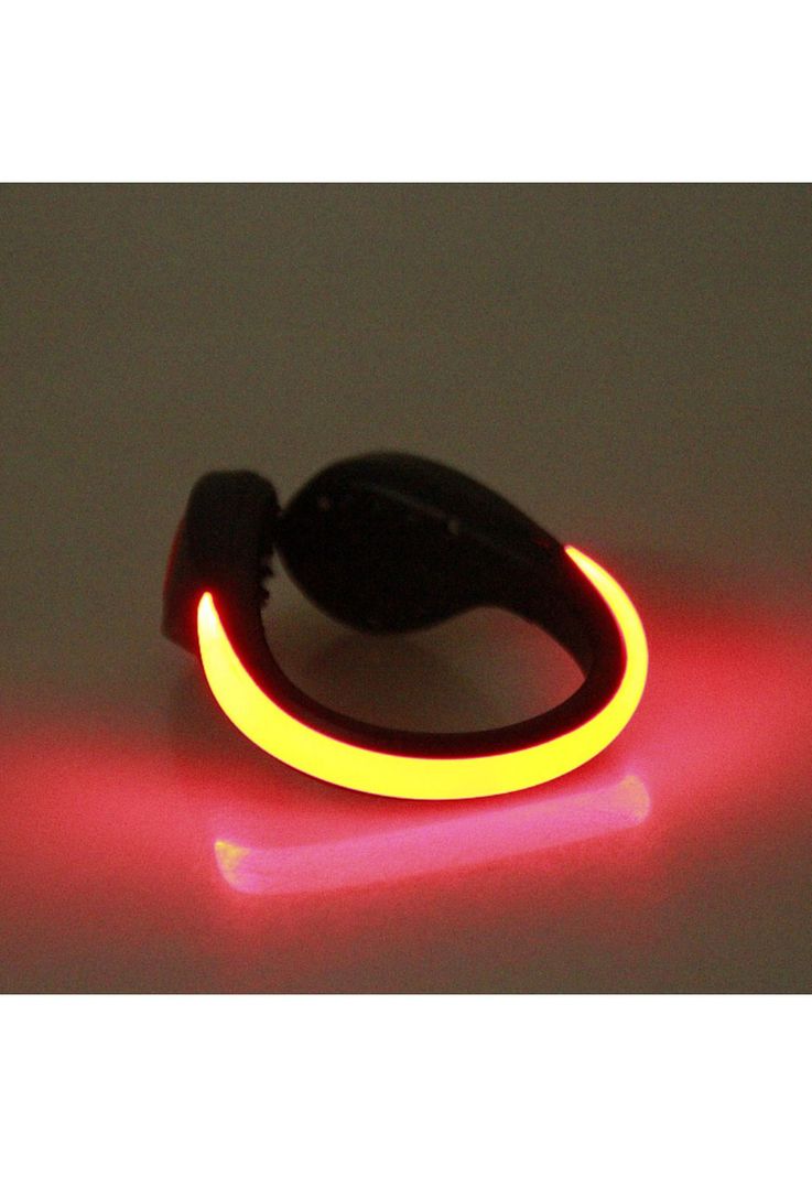 Luces Para Zapatillas Bicicleta Ciclismo Running 2 Unidades Multicolor-1