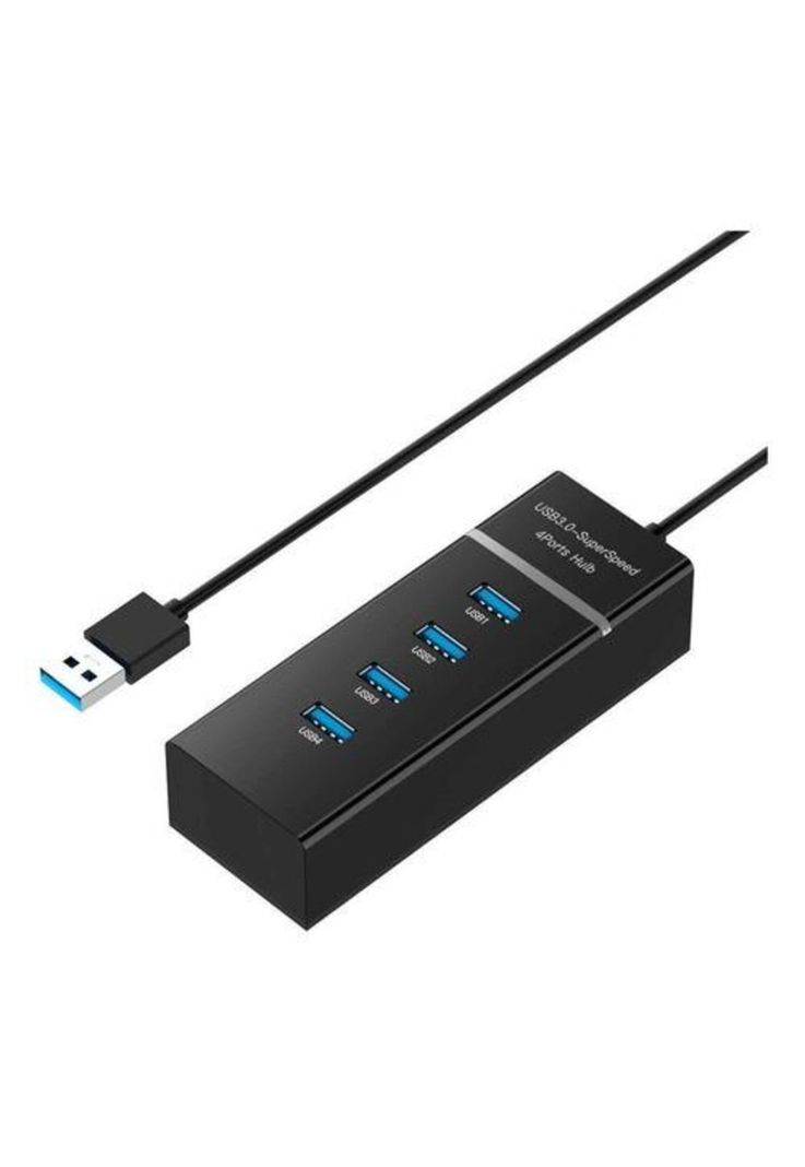 Hub USB 3.0 de 4 Puertos con Luz Indicadora-0