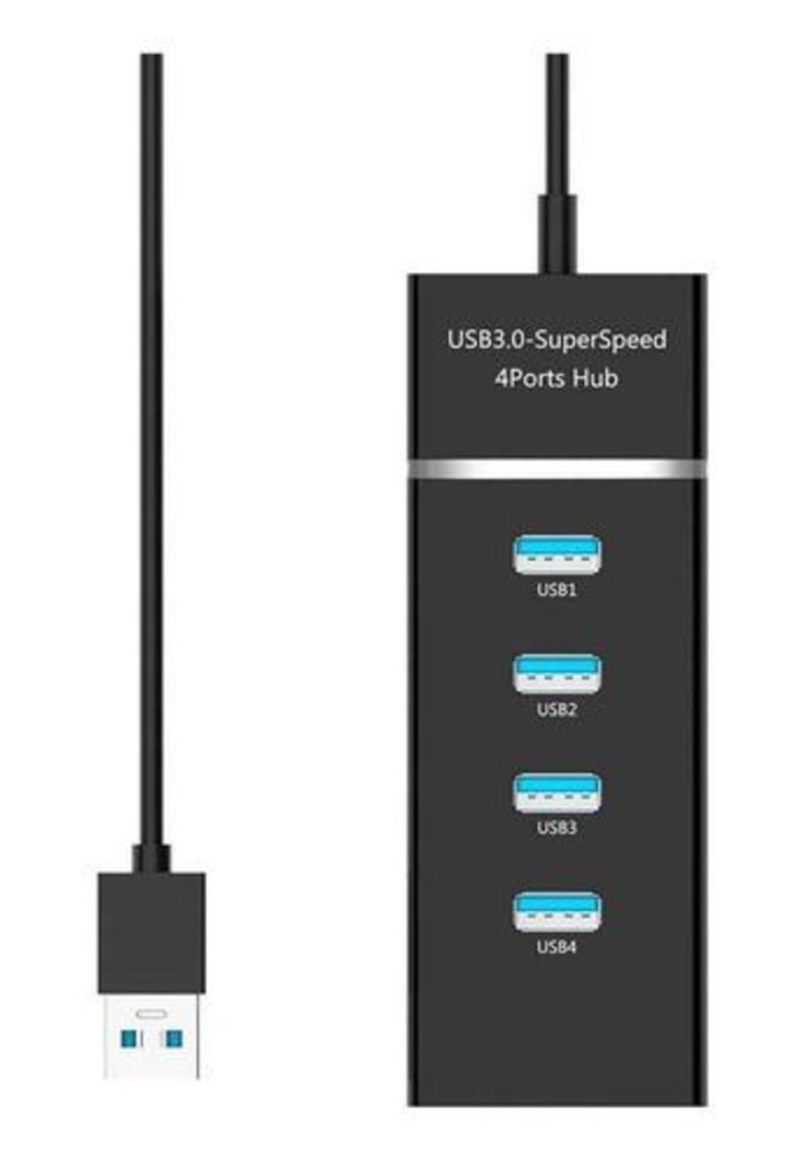 Hub USB 3.0 de 4 Puertos con Luz Indicadora-1