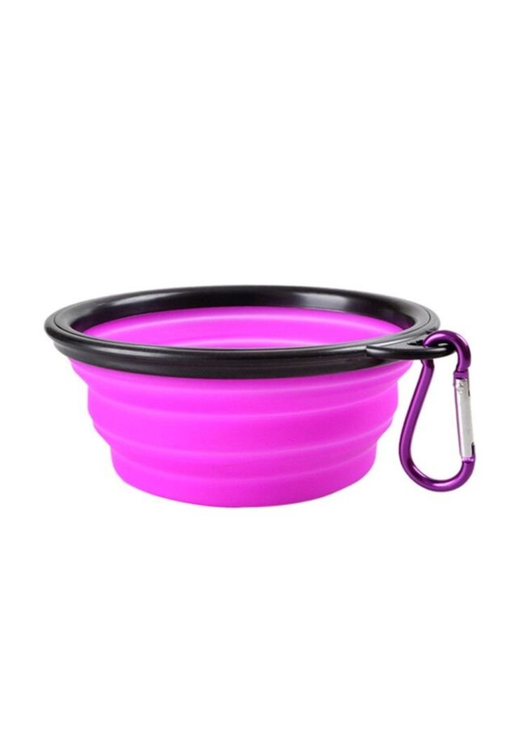 Plato Comida Para Mascotas Perro Gatos Plegable-0