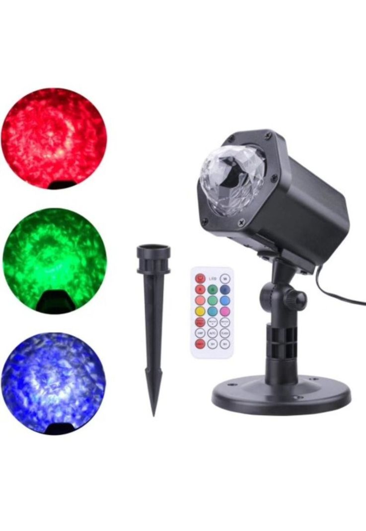 Proyector LED RGB para Jardín e Iluminación Exterior-0