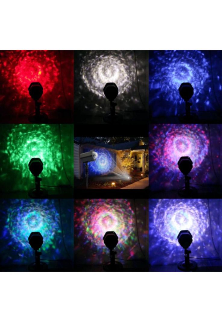 Proyector LED RGB para Jardín e Iluminación Exterior-2