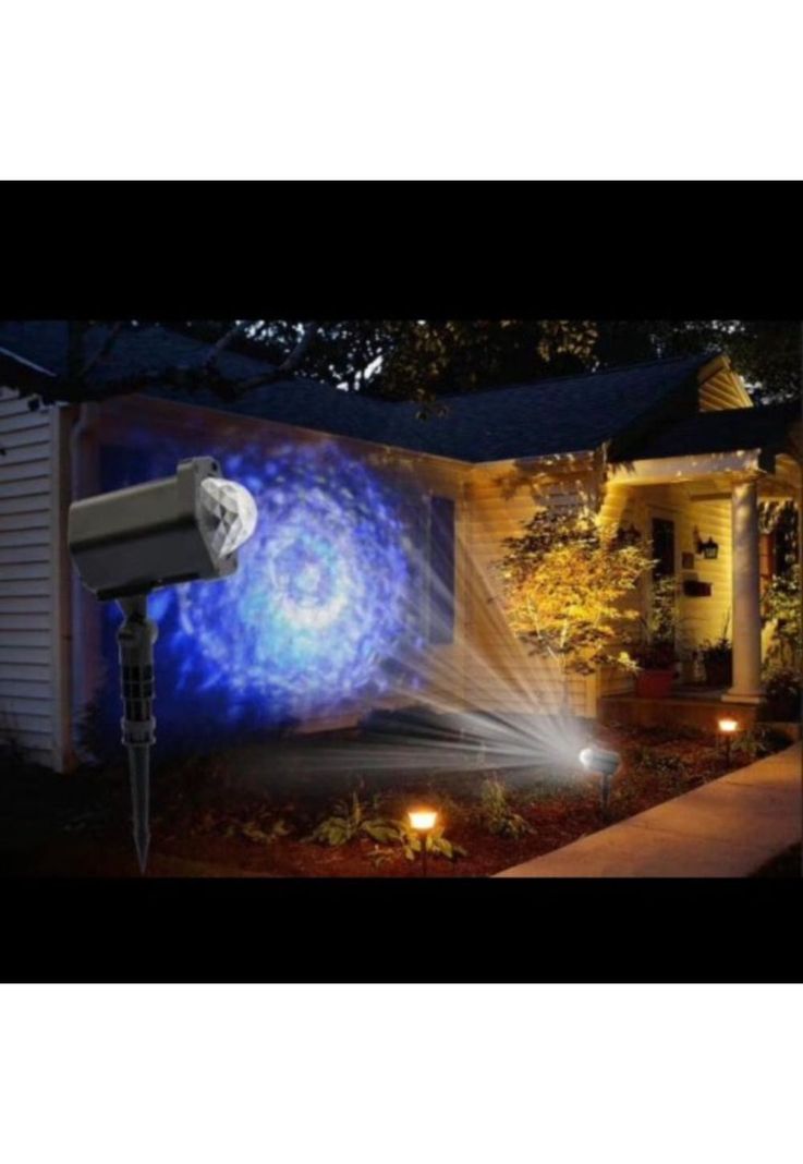 Proyector LED RGB para Jardín e Iluminación Exterior-3
