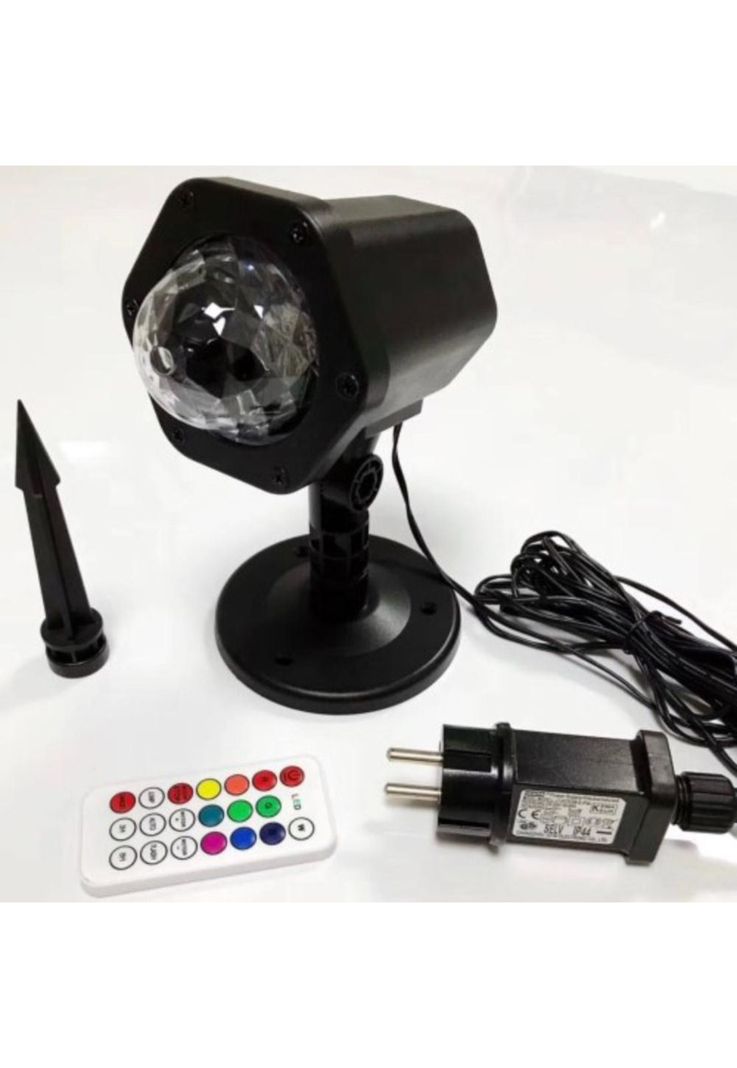 Proyector LED RGB para Jardín e Iluminación Exterior-4