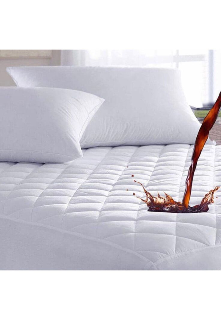 Cubre Colchon Impermeable Cama 2.5 Plazas 200x180+30-0